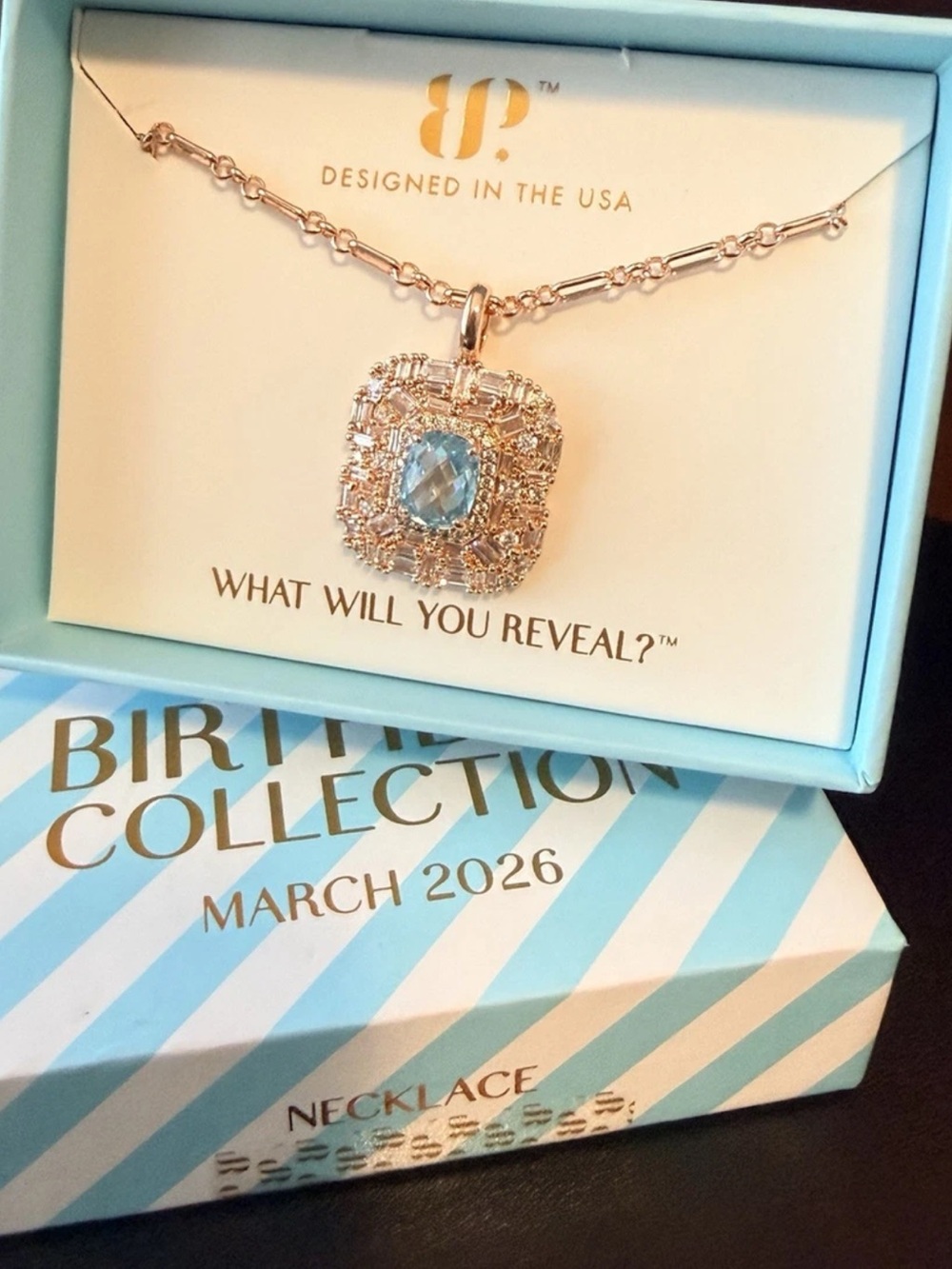 Bomb Party March 2026 Birthday Necklace
